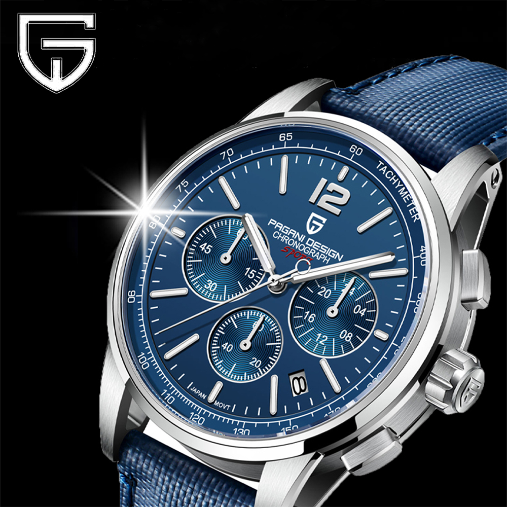 Luxury Watch Brand - PAGANI DESIGN New Luxury Chronograph Men's