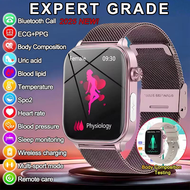 Xiaomi Luxury Watch - 2025 New ECG+PPG Monitoring Smart Watch