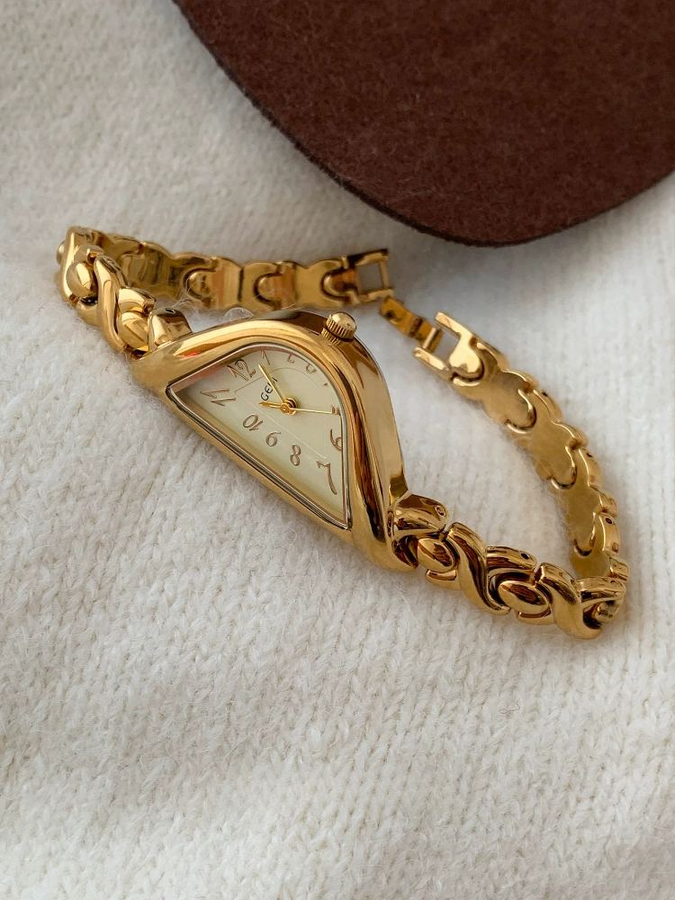 Luxury Watch Gold - Light Luxury 22mm Gold Waterproof Quartz