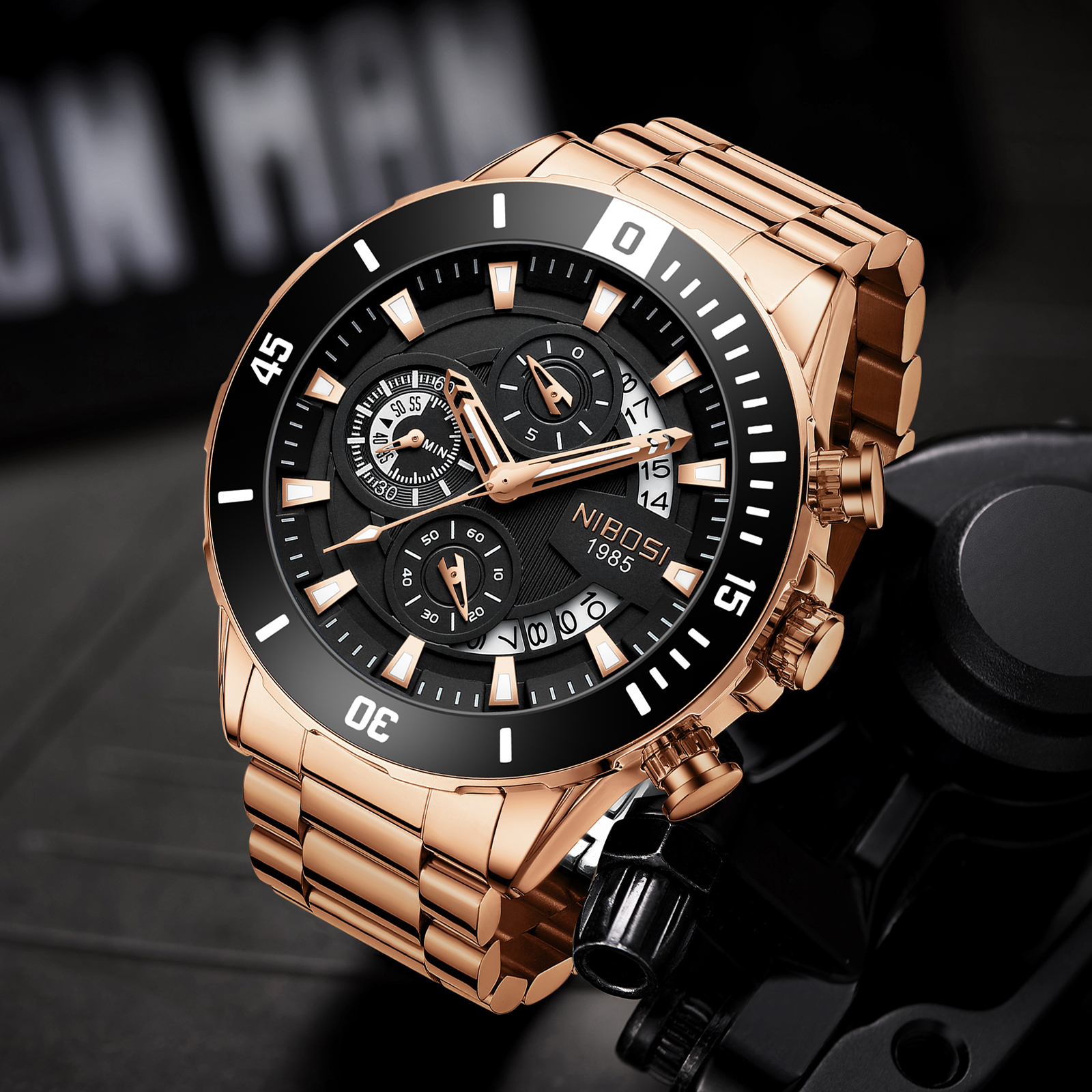 Luxury Watch Brand - NIBOSI New Men's Watches Top Brand