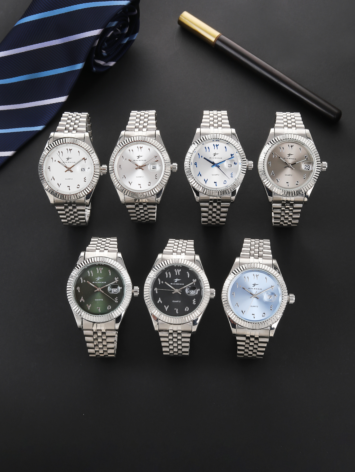 Open Heart Watch - Fashion Men's Watches Date High-end Luxury