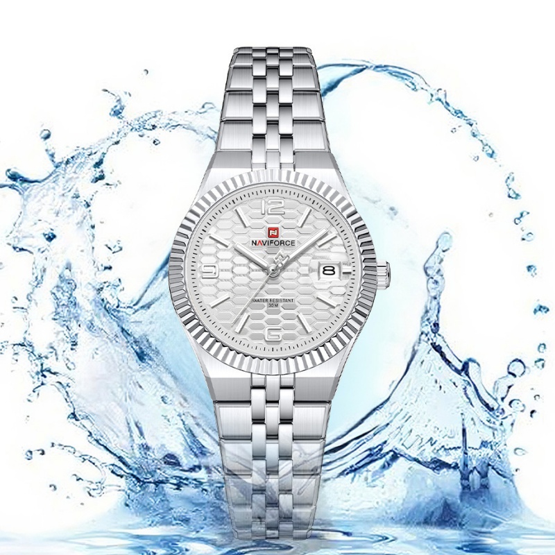 Luxury Watch Black - NAVIFORCE NF5079 Women Quartz Sport Watch