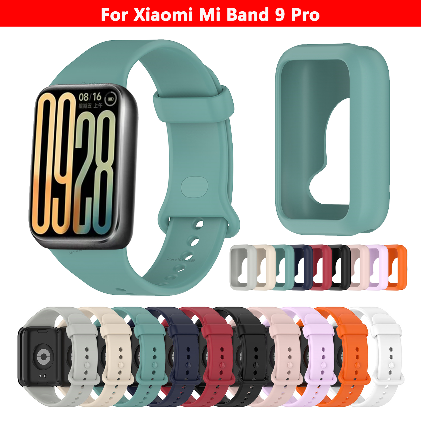 Xiaomi Luxury Watch - Original Silicone Strap For Xiaomi Smart