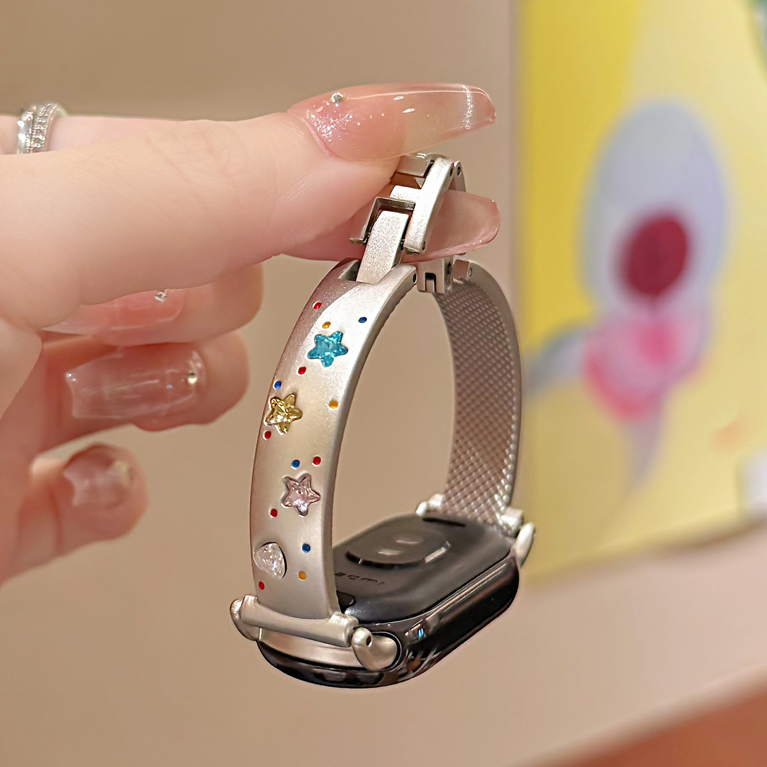 Xiaomi Luxury Watch - Sparkling luxury metal strap for Xiaomi