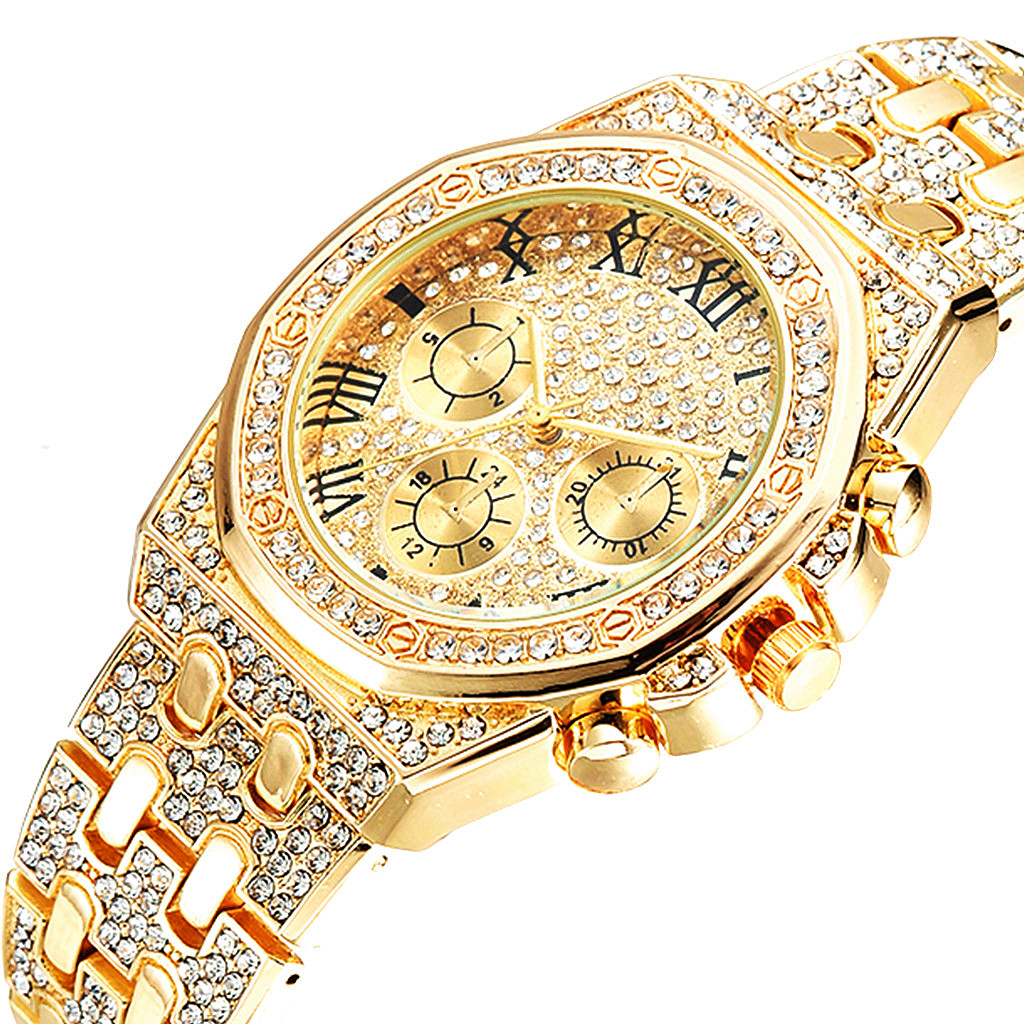 Men Watch Set Necklace+Watch+B - Luxury Watch Miami recensione e prezzo