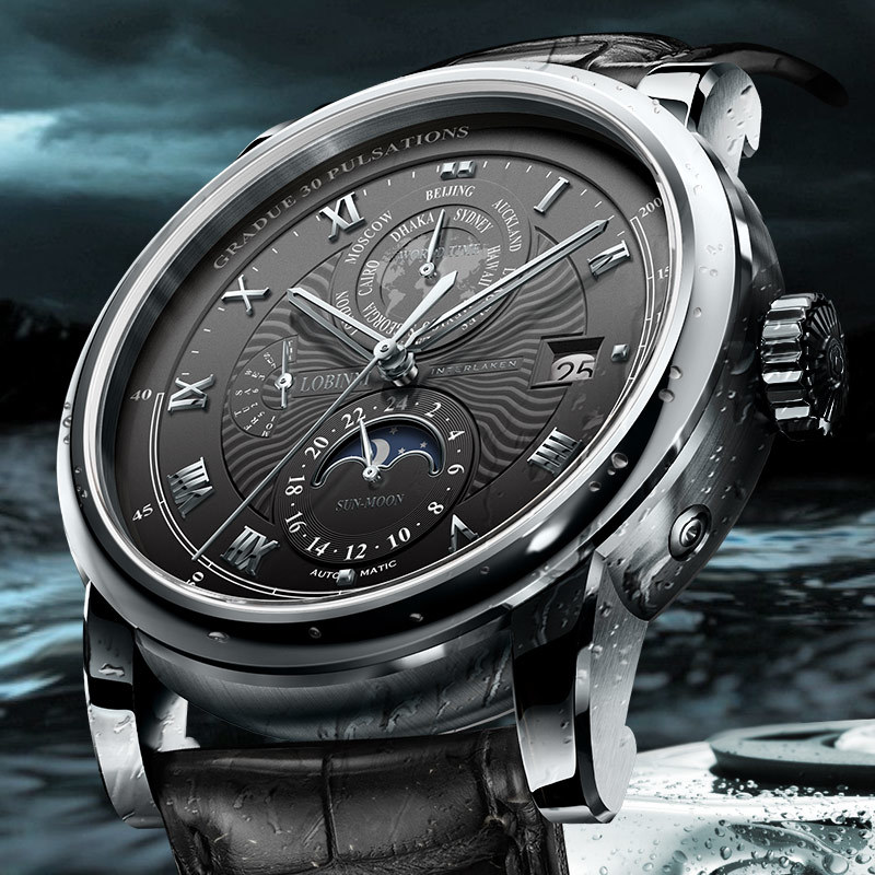 New LOBINNI Luxury Brand Seagu - Luxury Watch Brands In World recensione e prezzo