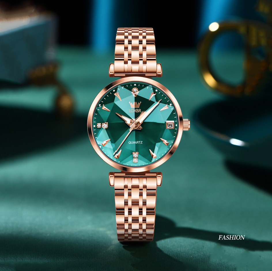 Women Luxury Crystal Date Watc - Open Heart Watch recensione e prezzo