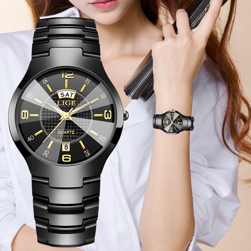 LIGE Fashion Elegant Women's W - Luxury Watch Display recensione e prezzo