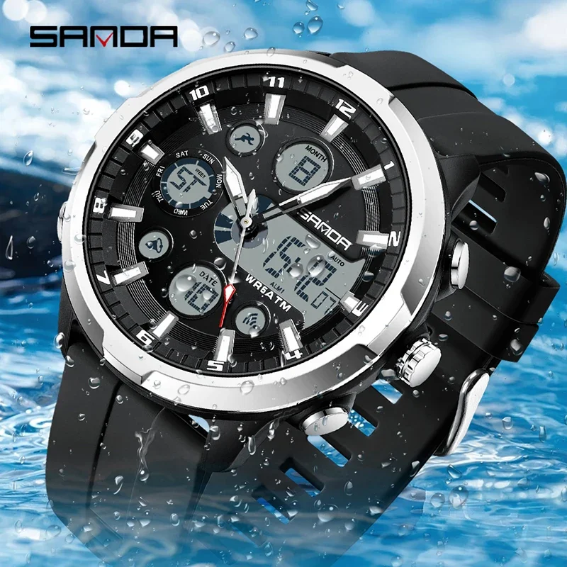 SANDA 9053  50M Waterproof Qua - Luxury Watch G Shock recensione e prezzo