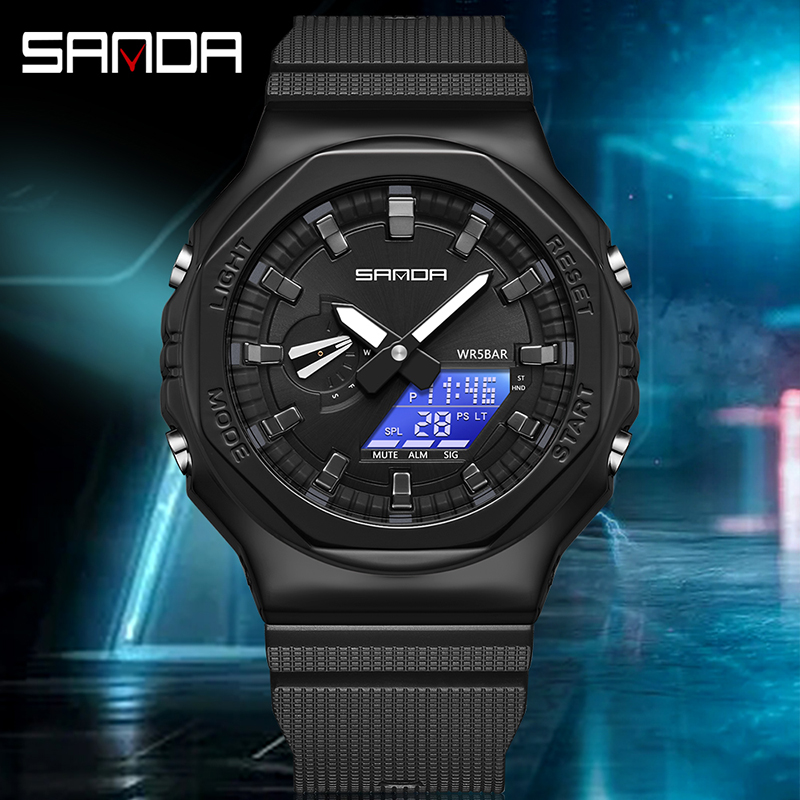 SANDA Top Brand Luxury Male El - Luxury Watch G Shock recensione e prezzo