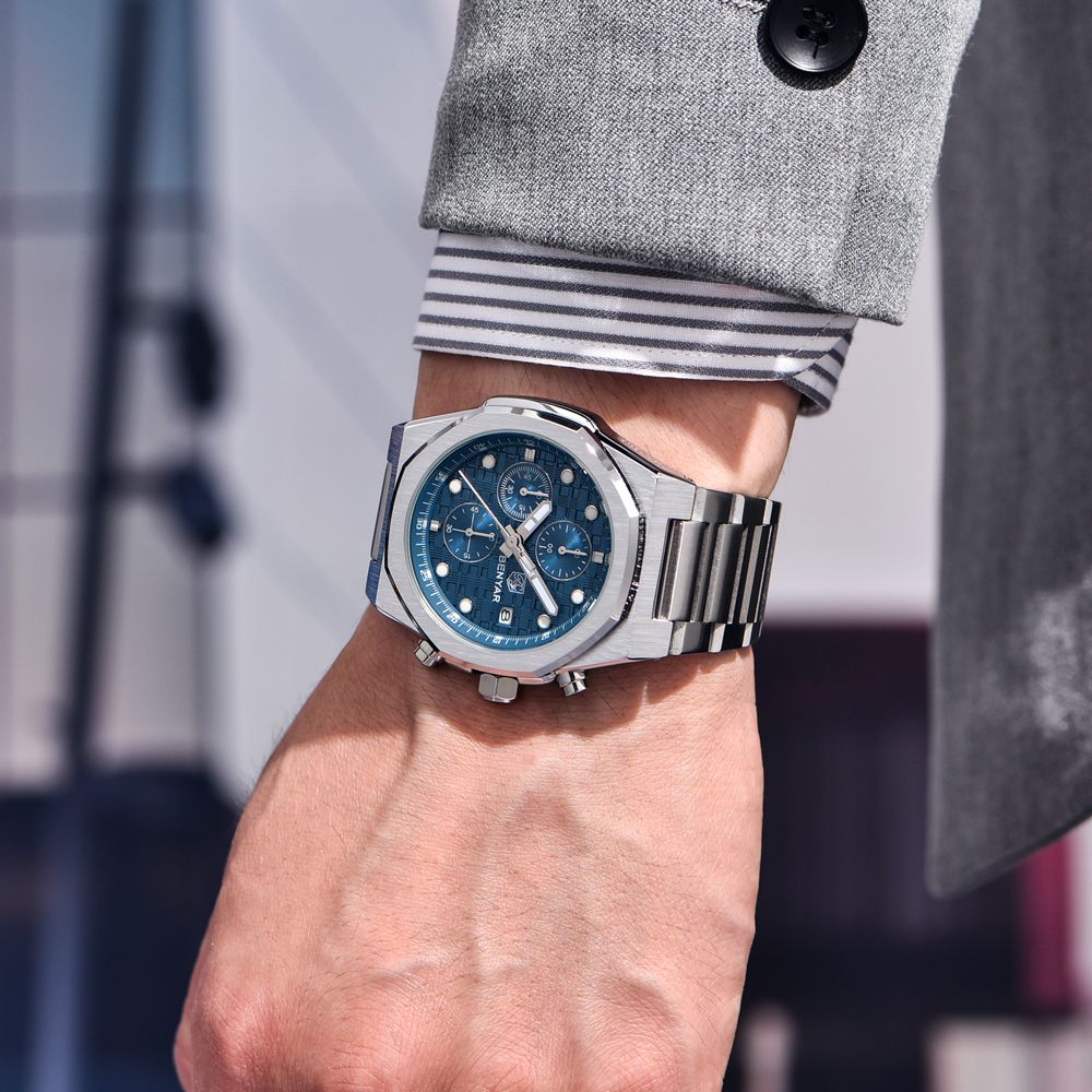 2025 New BENYAR Men's Watches  - Luxury Watch Display recensione e prezzo