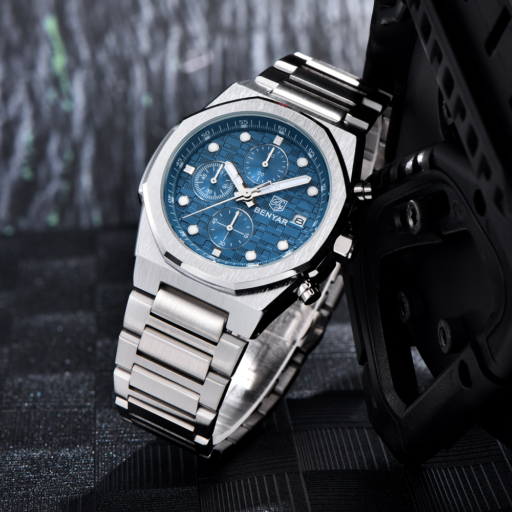 2025 New BENYAR Men's Watches  - Luxury Watch Display recensione e prezzo