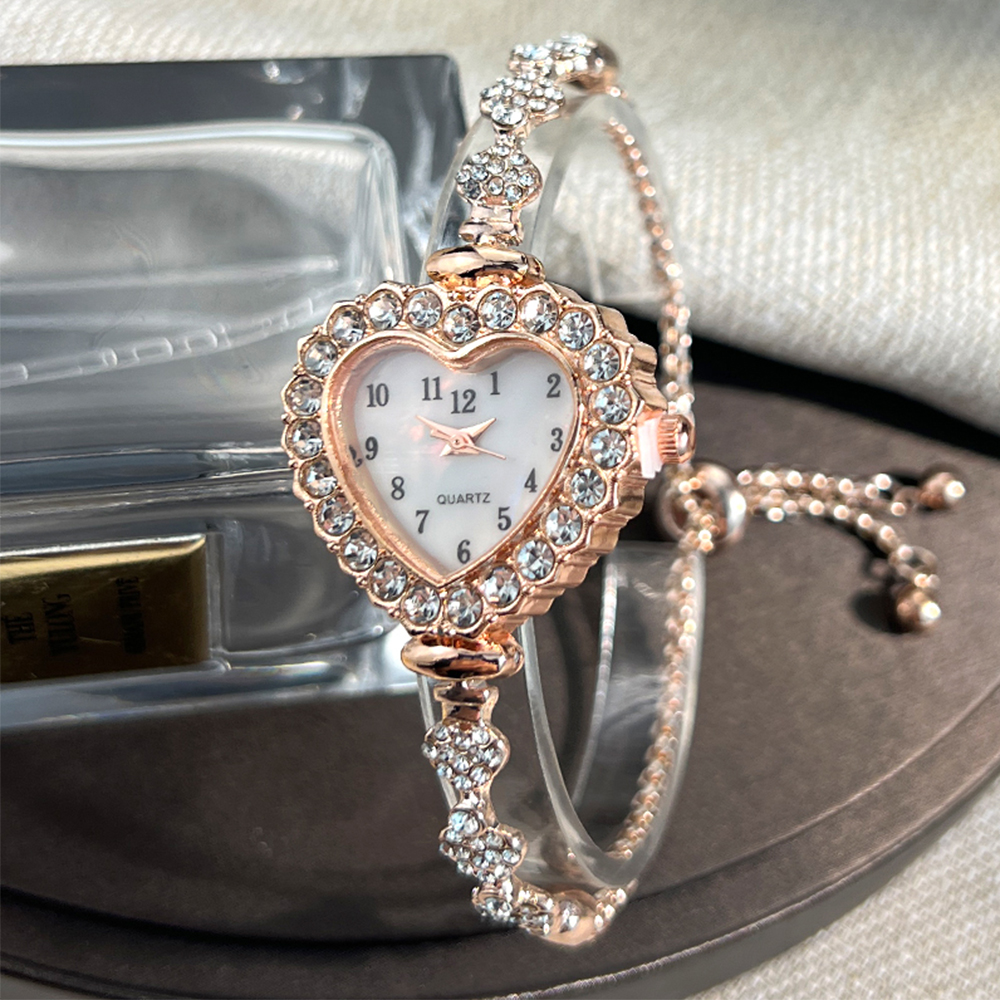 New Fashion Heart-shaped Ribbo - Open Heart Watch recensione e prezzo