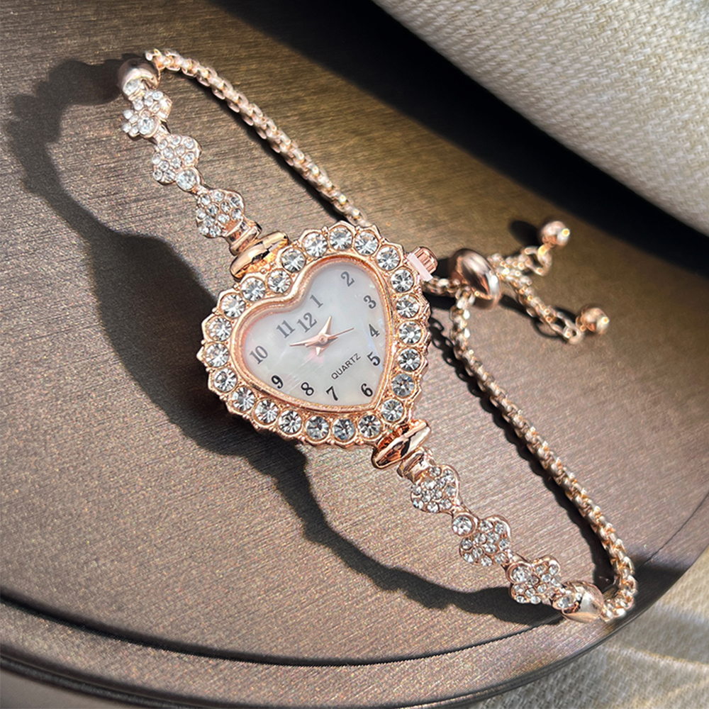 New Fashion Heart-shaped Ribbo - Open Heart Watch recensione e prezzo