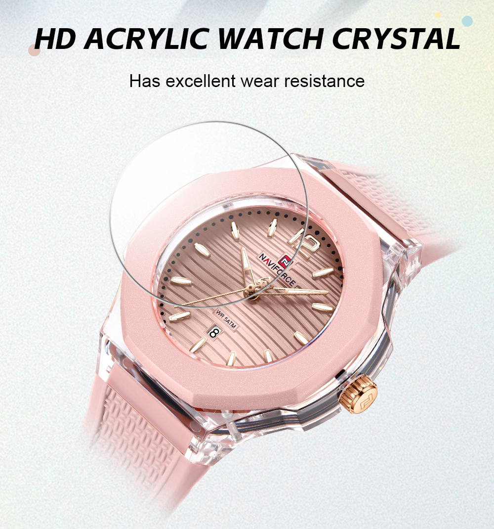 NAVIFORCE Women's Quartz Watch - Luxury Watch Black recensione e prezzo