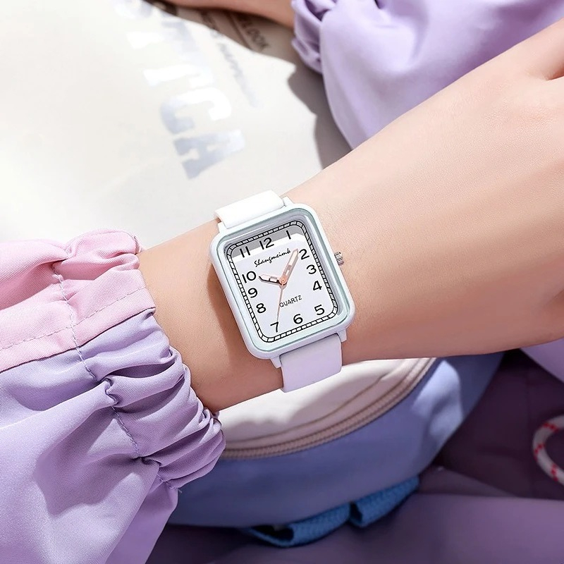 Fashion Rectangle Dial Ladies  - Open Heart Watch recensione e prezzo