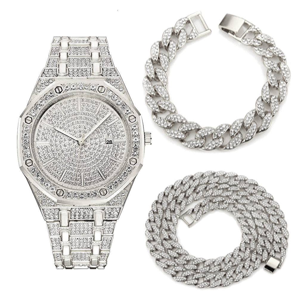 Necklace Bracelet Luxury Watch - Luxury Watch Miami recensione e prezzo