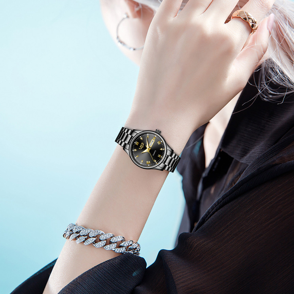 LIGE Top Band Woman Watch Clas - Open Heart Watch recensione e prezzo