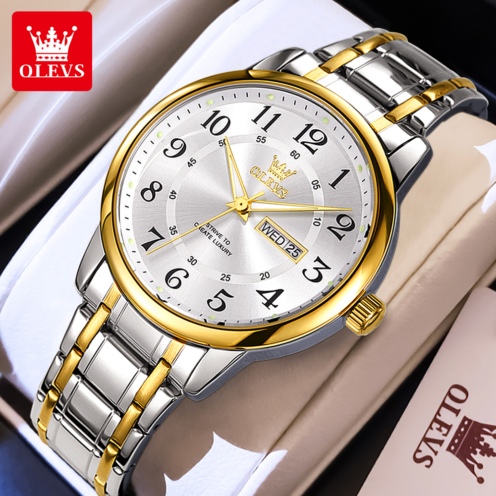 OLEVS Casual fashion men's wat - Luxury Watch Display recensione e prezzo