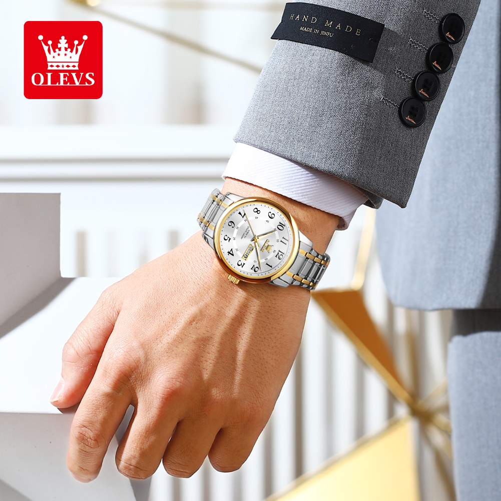 OLEVS Casual fashion men's wat - Luxury Watch Display recensione e prezzo