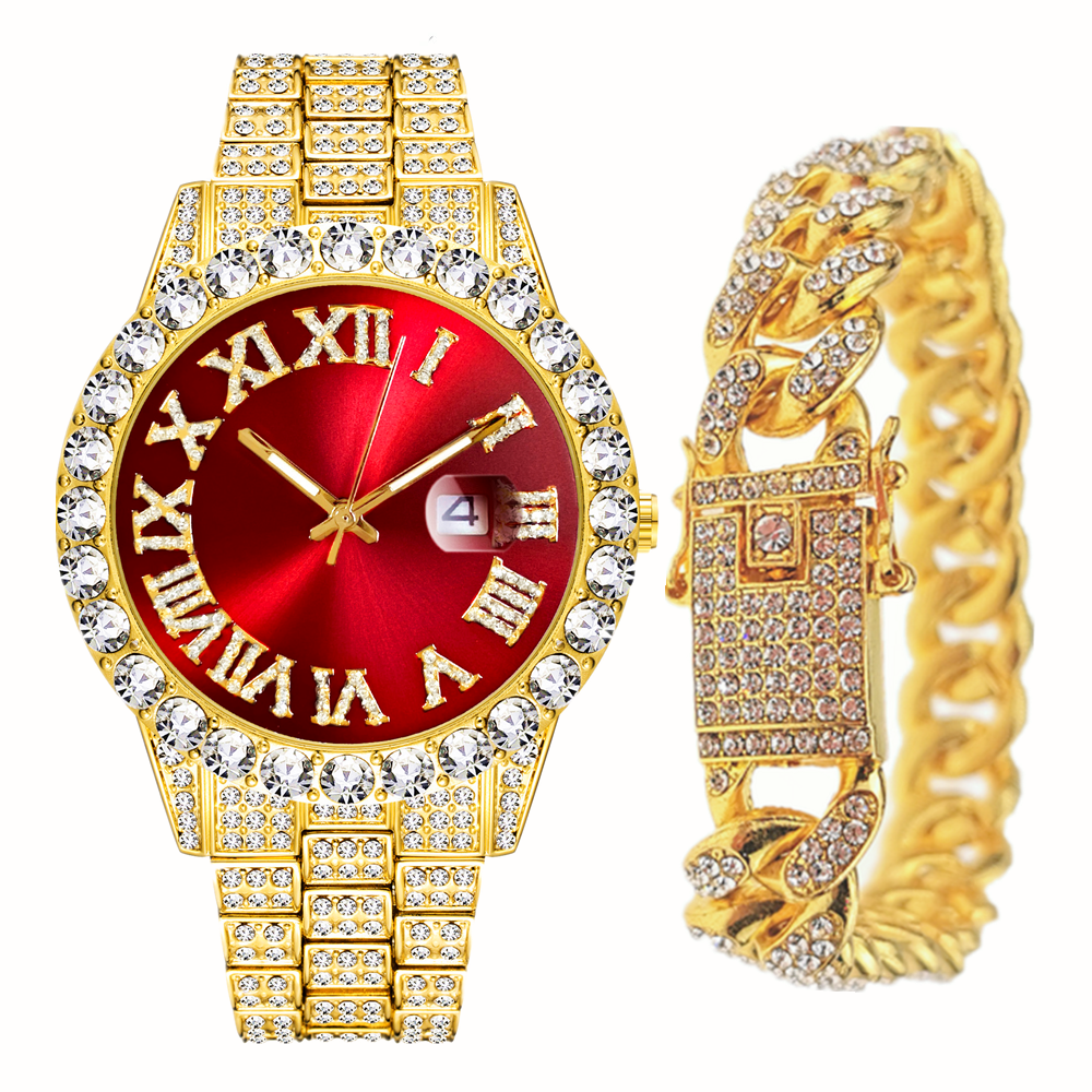 Full Iced Out Bracelet Men Bli - Luxury Watch Miami recensione e prezzo