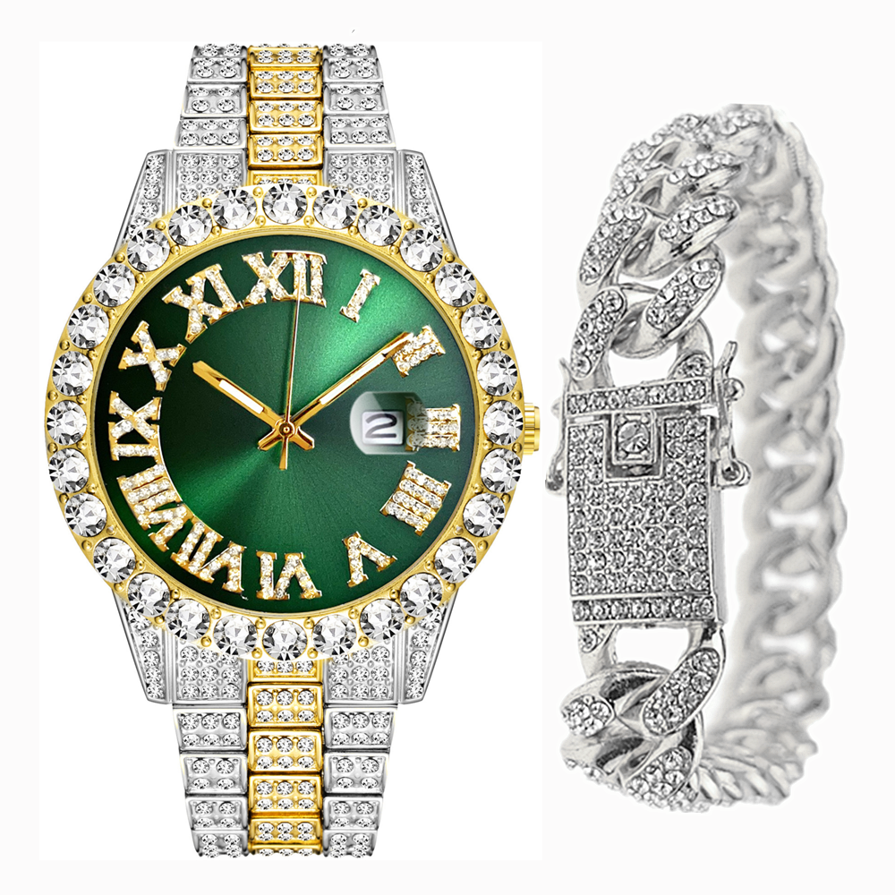 Full Iced Out Bracelet Men Bli - Luxury Watch Miami recensione e prezzo