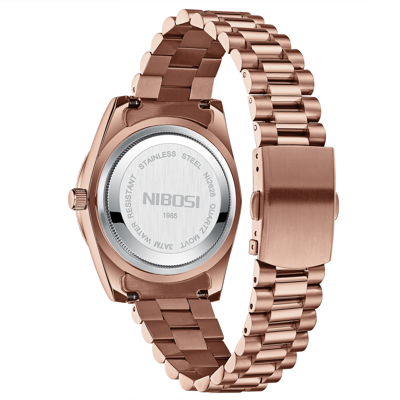 NIBOSI Men Watches Analog Quar - Open Heart Watch recensione e prezzo