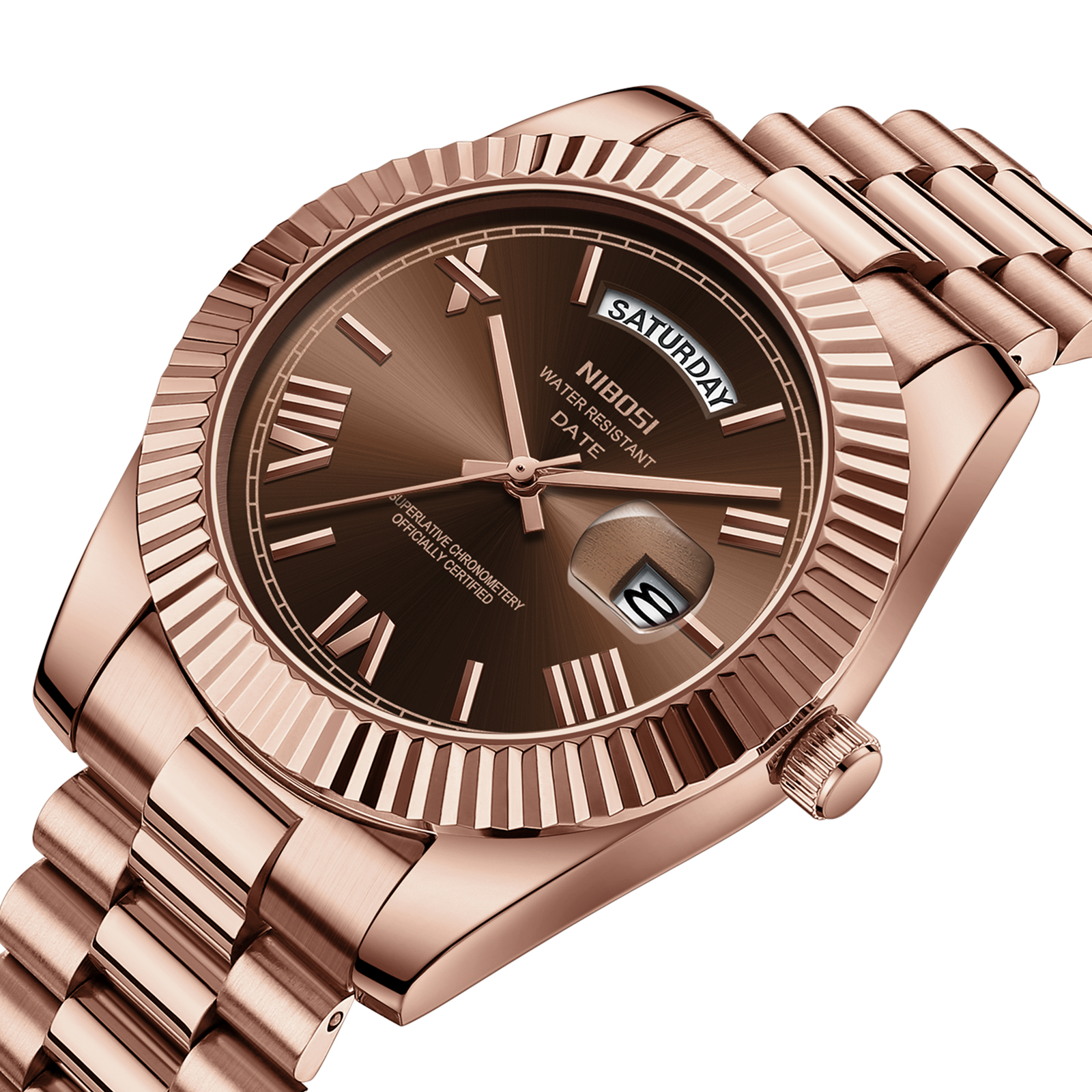 NIBOSI Men Watches Analog Quar - Open Heart Watch recensione e prezzo