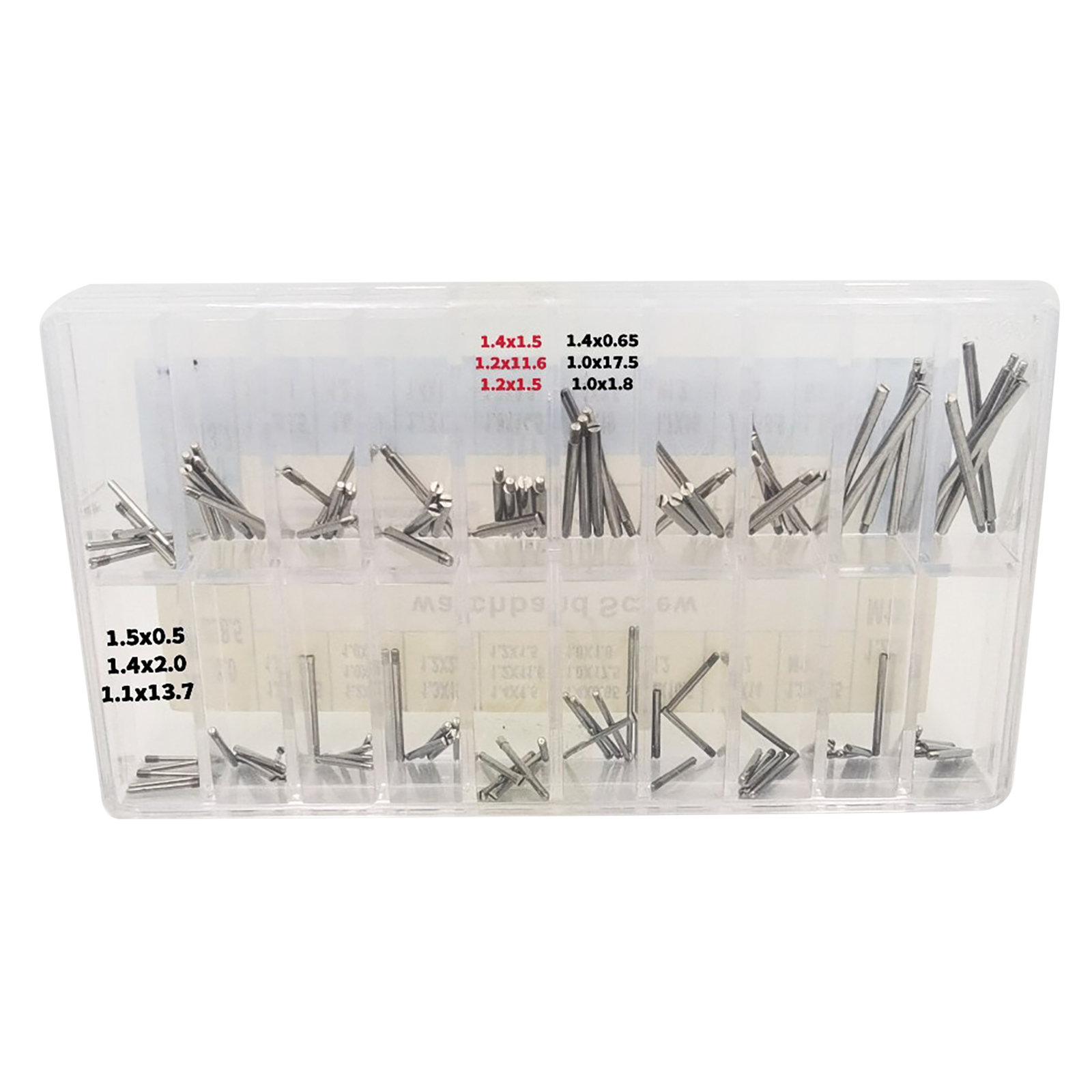 100Pieces 20 Size Watch Screws - Luxury Watch Black recensione e prezzo