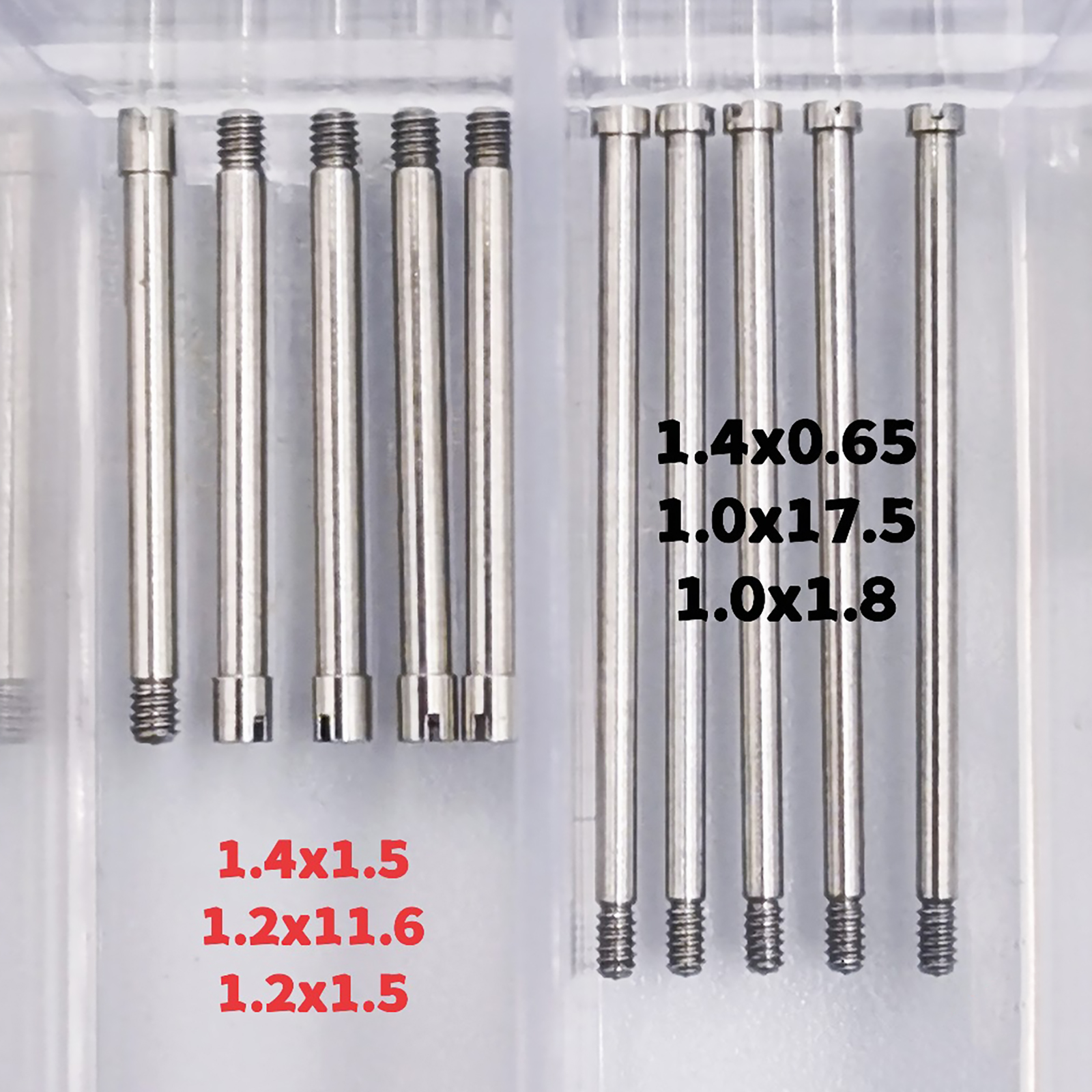 100Pieces 20 Size Watch Screws - Luxury Watch Black recensione e prezzo