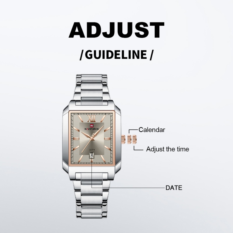 NAVIFOECR Fashion Casual Women - Luxury Watch Black recensione e prezzo