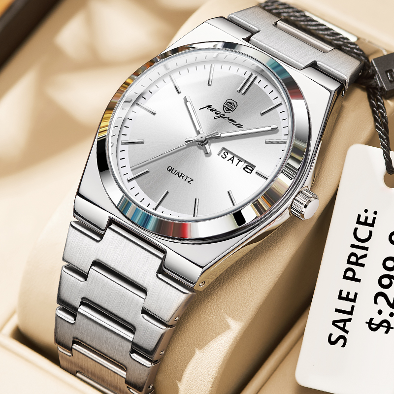 PAAZOMU Fashion Luxury Man Wri - Luxury Watch Display recensione e prezzo