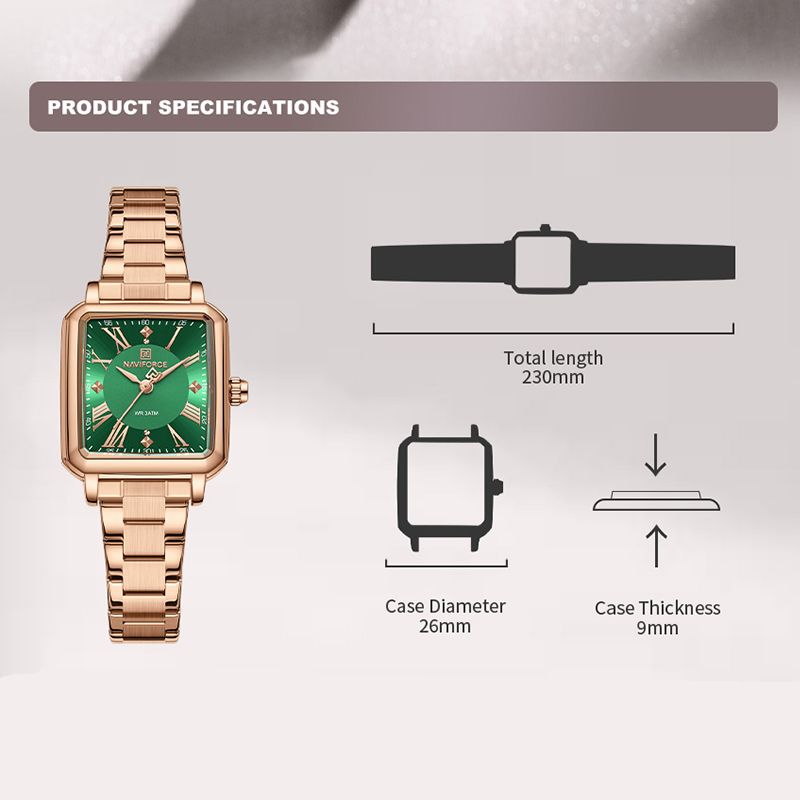 NAVIFORCE New Original Luxury  - Luxury Watch Black recensione e prezzo