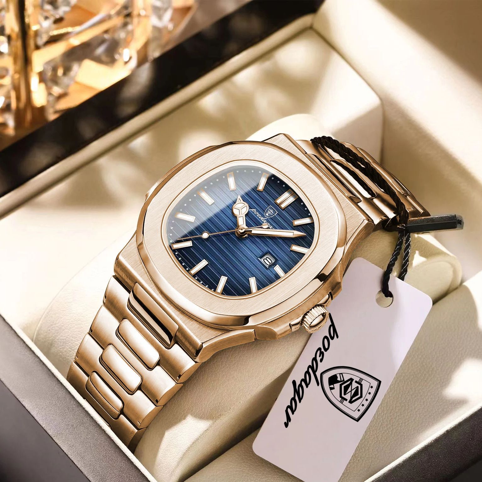 POEDAGAR Fashion Couple Watch  - Open Heart Watch recensione e prezzo