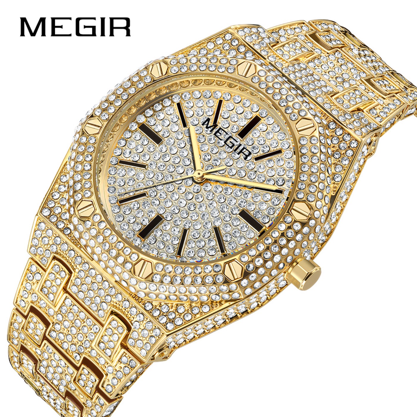MEGIR Luxury Quartz Rhinestone - Luxury Watch Brand recensione e prezzo