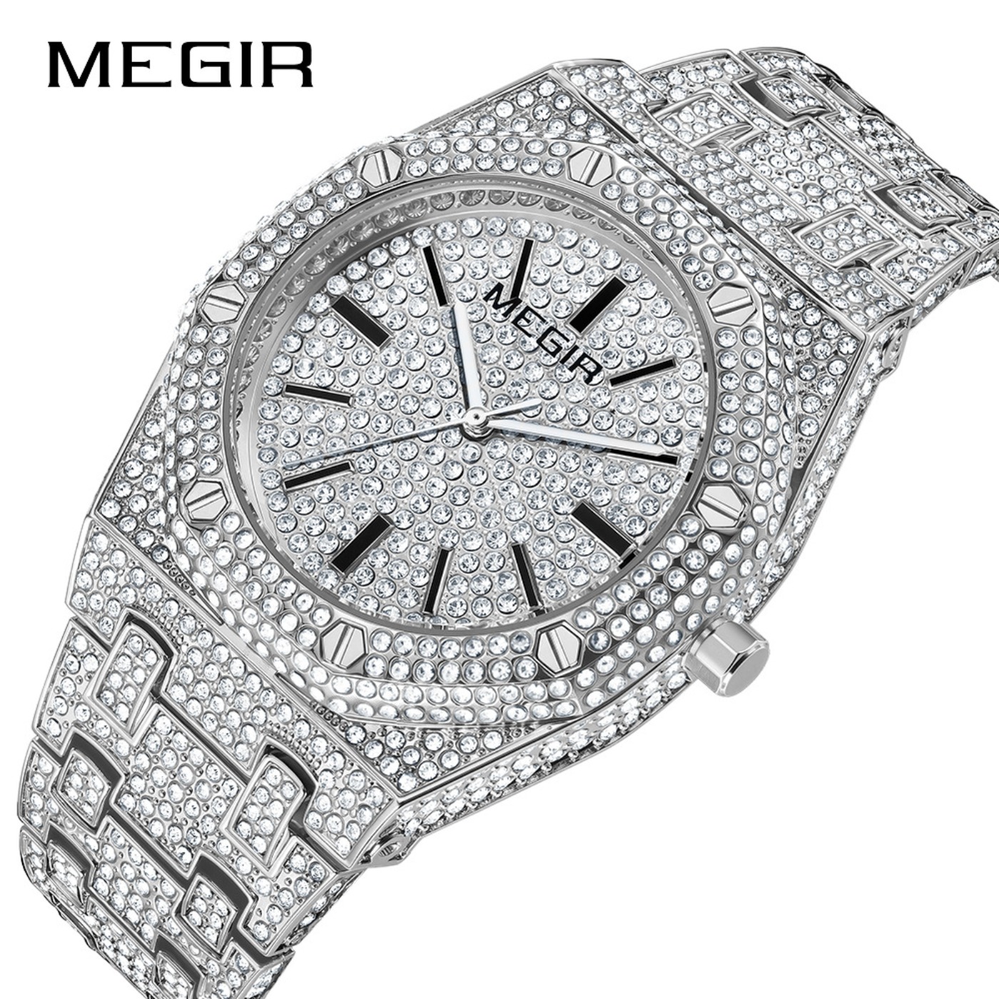 MEGIR Luxury Quartz Rhinestone - Luxury Watch Brand recensione e prezzo