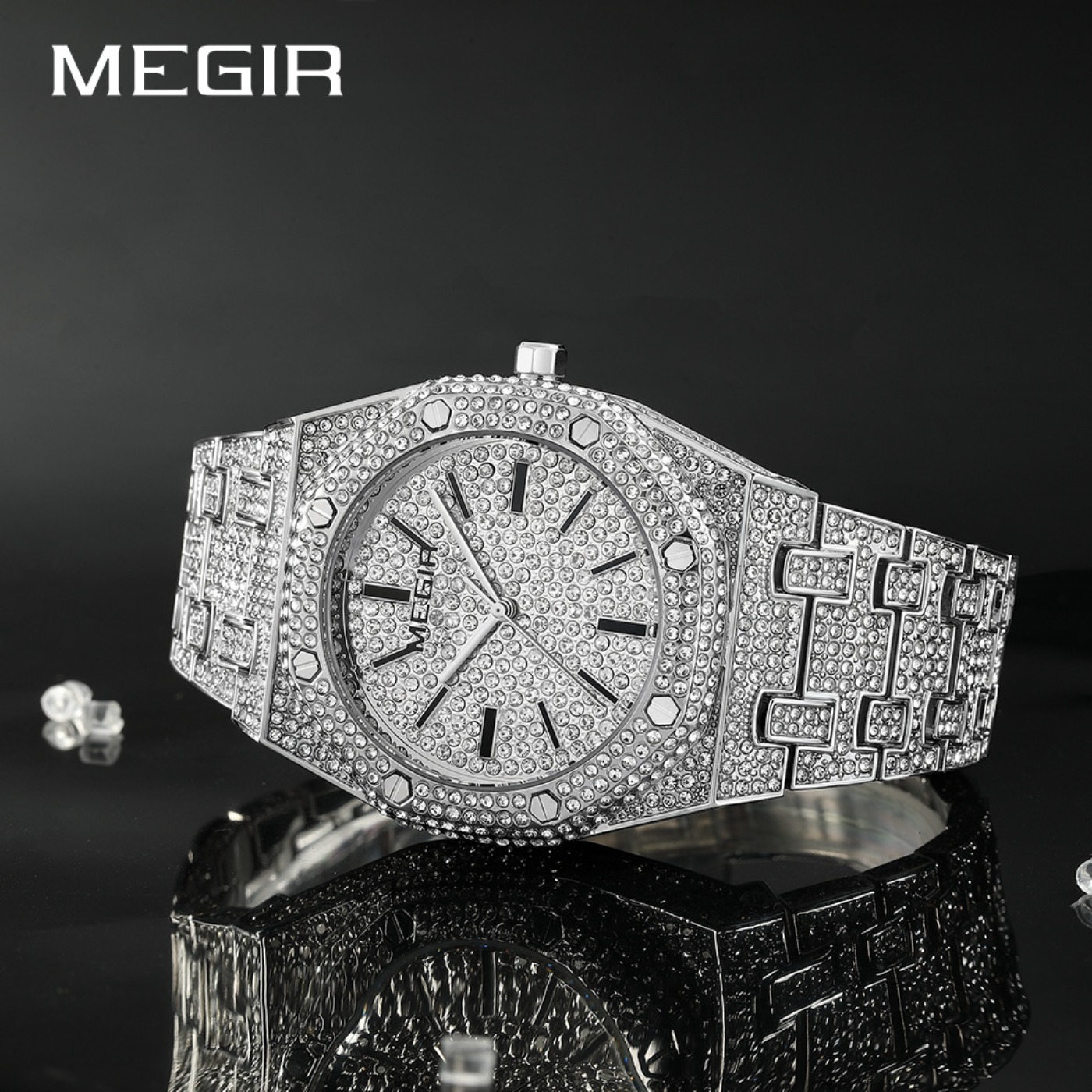 MEGIR Luxury Quartz Rhinestone - Luxury Watch Brand recensione e prezzo