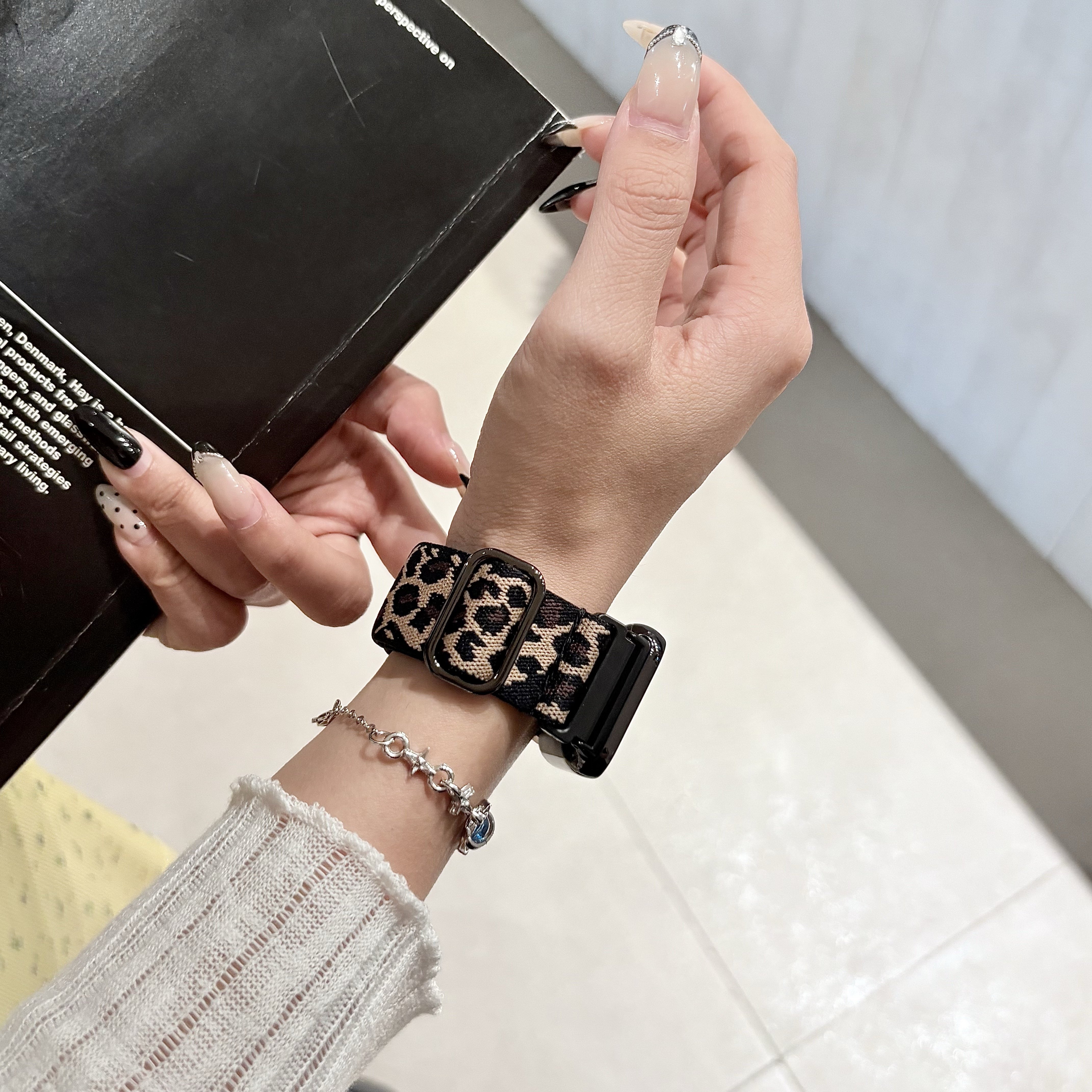 Leopard Print Nylon Elastic St - Xiaomi Luxury Watch recensione e prezzo