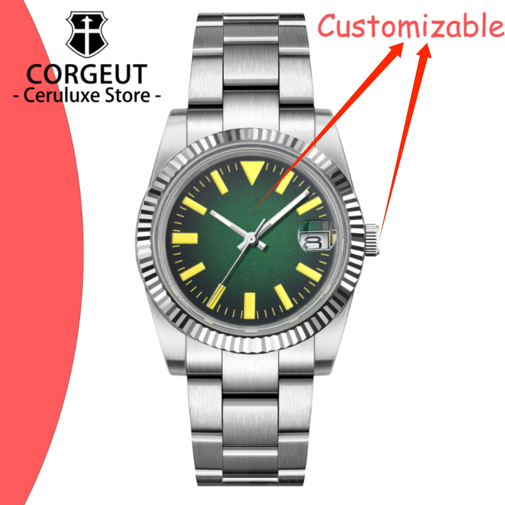 Custom Logo 36/39mm New NH35 A - Luxury Watch Display recensione e prezzo