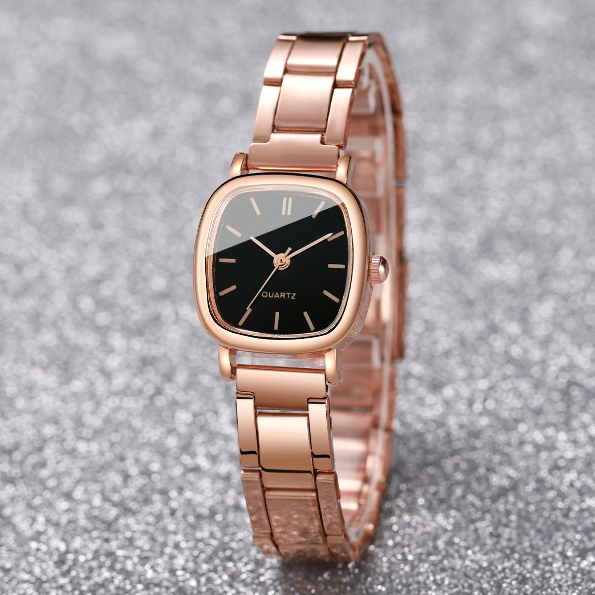 2PCS/Set Fashion Square Women  - Open Heart Watch recensione e prezzo