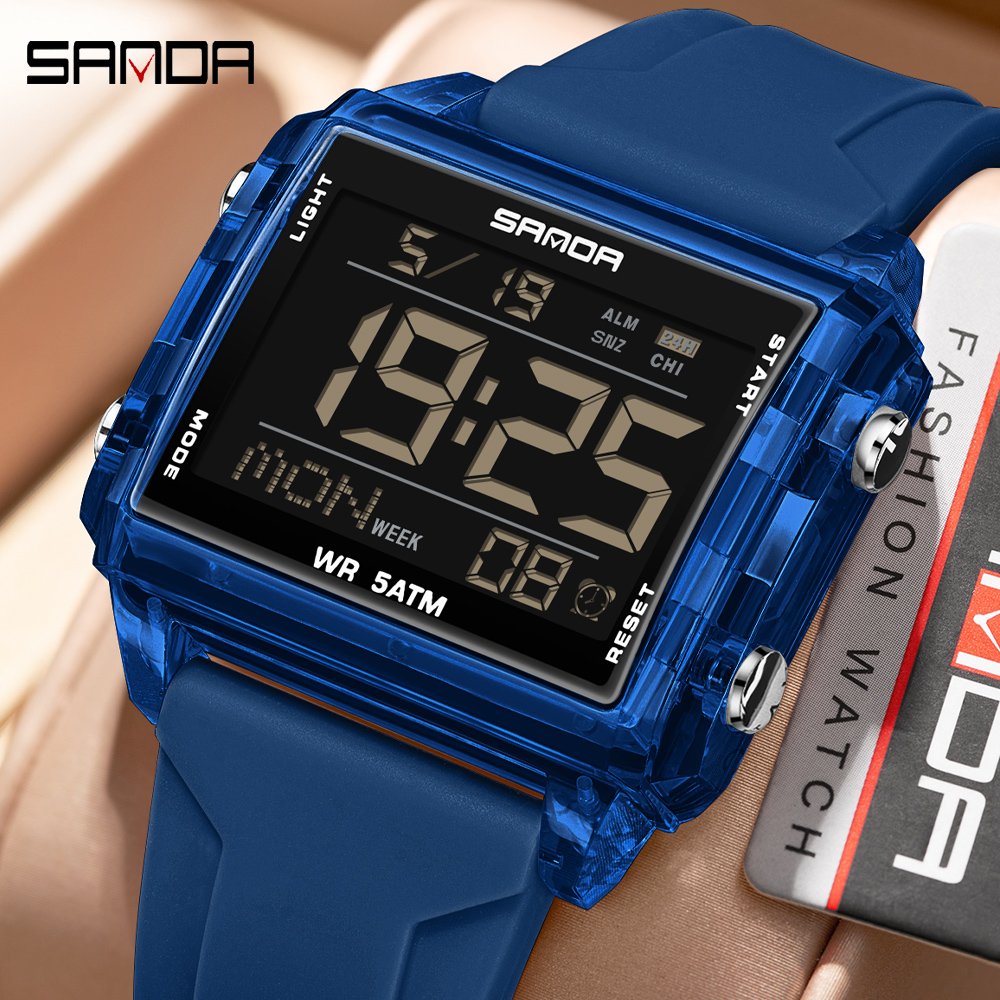 SANDA Brand Fashion LED Watch  - Luxury Watch Brands In World recensione e prezzo