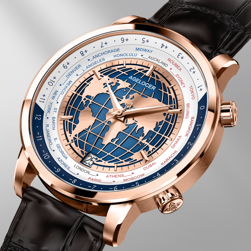 AGELOCER Men's Top Brand Blue  - Luxury Watch Brands In World recensione e prezzo
