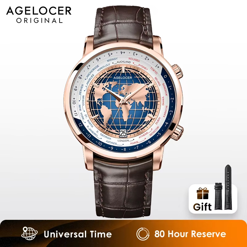 AGELOCER Men's Top Brand Blue  - Luxury Watch Brands In World recensione e prezzo