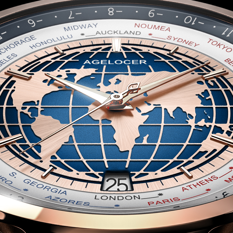 AGELOCER Men's Top Brand Blue  - Luxury Watch Brands In World recensione e prezzo