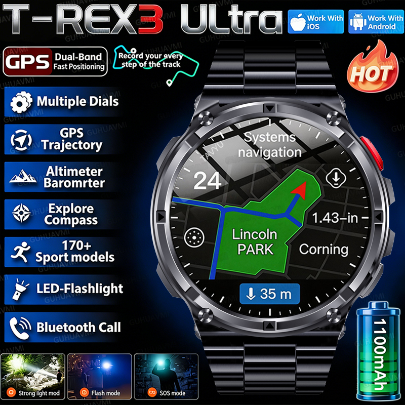 2026 New T-Rex3 Pro 1100mAh Ba - Xiaomi Luxury Watch recensione e prezzo