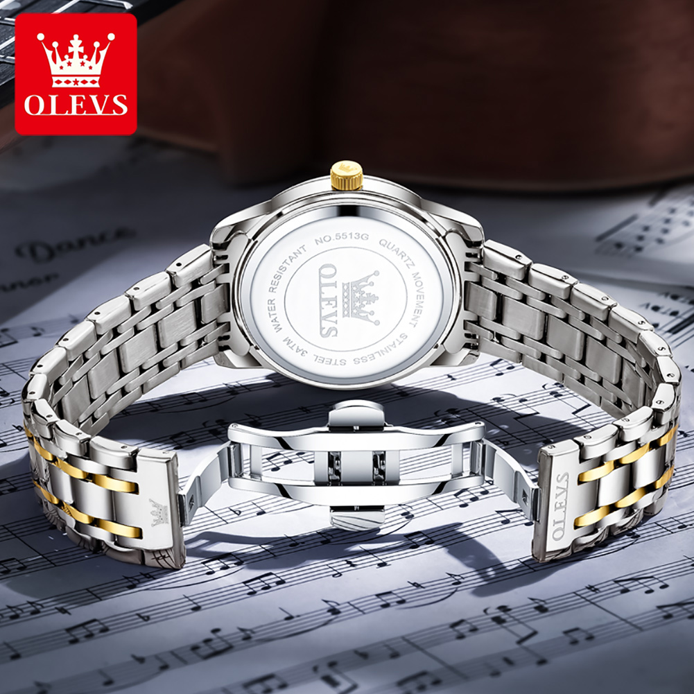 OLEVS Brand Fashion men's watc - Luxury Watch Display recensione e prezzo