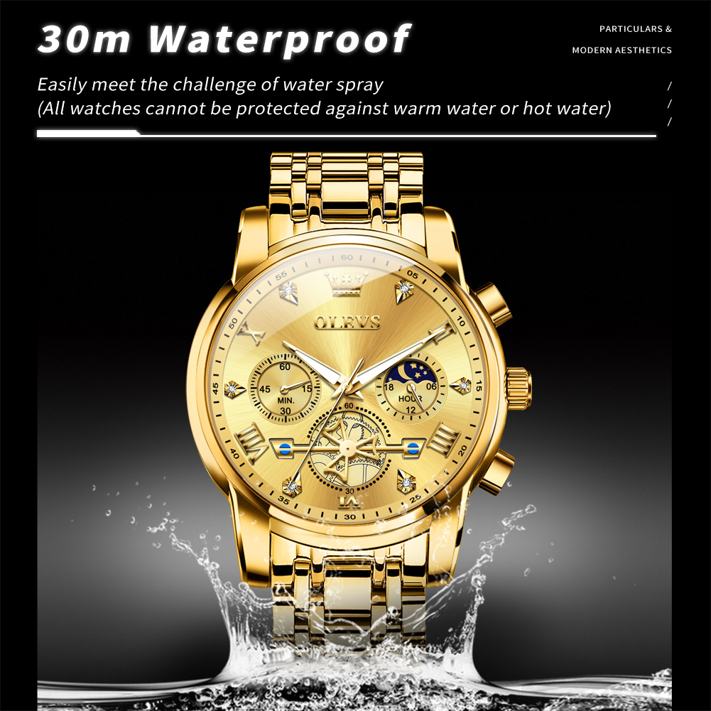 OLEVS 2856 Brand original auth - Luxury Watch Brand recensione e prezzo