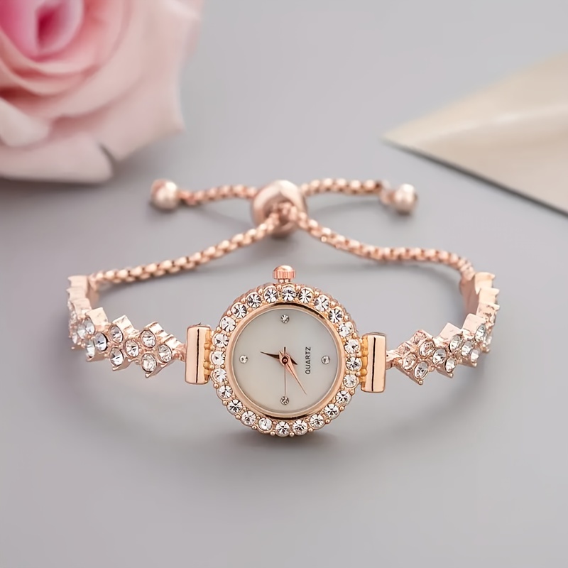 1 piece of elegant women's qua - Luxury Watch Gold recensione e prezzo