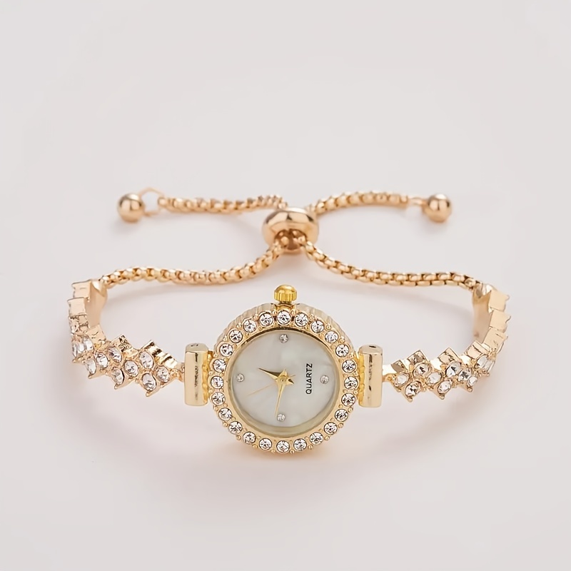 1 piece of elegant women's qua - Luxury Watch Gold recensione e prezzo