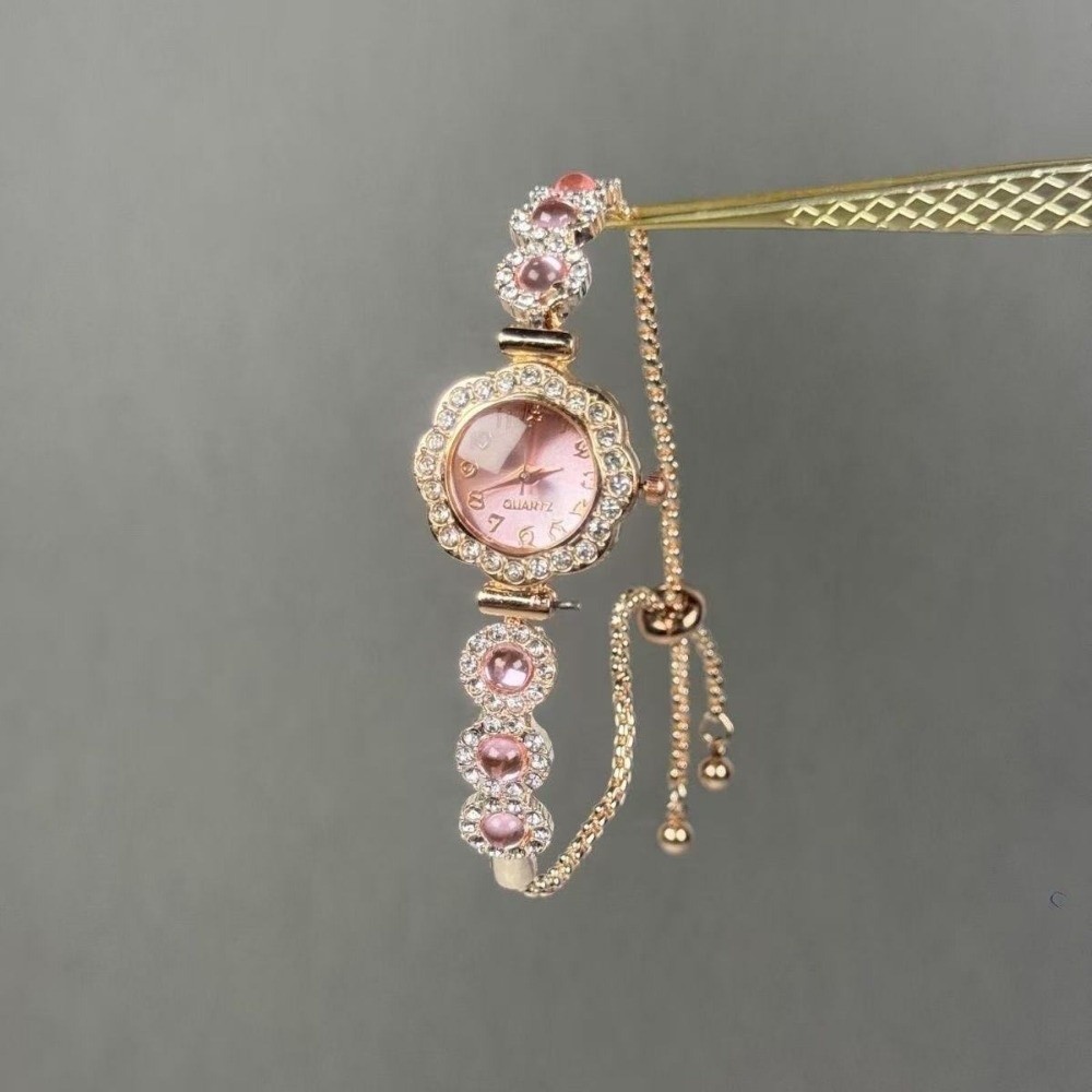 Fashion Rhinestone Women Quart - Open Heart Watch recensione e prezzo